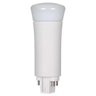 9 Watt - 950 Lumens 3000K - PLC LED Vertical - G24q Base Works on Ballast Satco Lighting