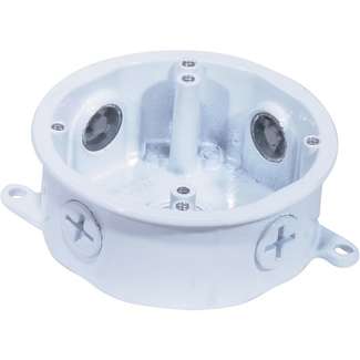 White Die Cast Outdoor Junction Box