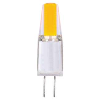 1.6 Watt - 200 Lumens 5000K - Clear - 12 Volt G4 Bi Pin Base Satco Lighting