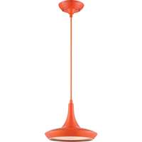 10.5&quot; - LED - 3000K 20 Watt - 1,420 Lumens Orange Finish Matching Rayon Cord Nuvo Lighting