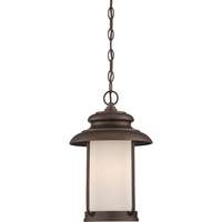 16" - LED - 2700K 9.8 Watt - 810 Lumens LED Lamp Included Mahogany Bronze Finish Nuvo Lighting