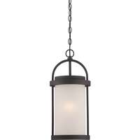 20" - LED - 3000K 10 Watt - 800 Lumens LED Lamp Included Textured Black Finish Nuvo Lighting
