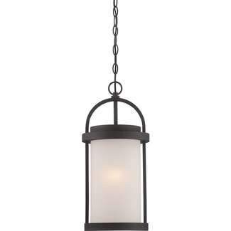 20" - LED - 3000K 10 Watt - 800 Lumens LED Lamp Included Textured Black Finish Nuvo Lighting