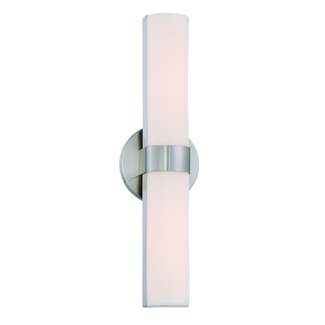 17.5" - LED - 3000K 20 Watt - 1,580 Lumens Brushed Nickel Finish White Acrylic Lens Nuvo Lighting