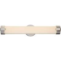 24&quot; - LED - 3000K 26 Watt - 2,080 Lumens Brushed Nickel Finish White Acrylic Lens Nuvo Lighting