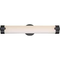 24&quot; - LED - 3000K 26 Watt - 2,080 Lumens Aged Bronze Finish White Acrylic Lens Nuvo Lighting