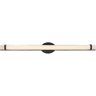 36" - LED - 3000K 39 Watt - 3,120 Lumens Aged Bronze Finish White Acrylic Lens Nuvo Lighting