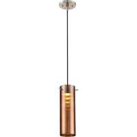 3&quot; - LED - 3000K 12 Watt - 950 Lumens Copper Glass Brushed Nickel Finish Nuvo Lighting