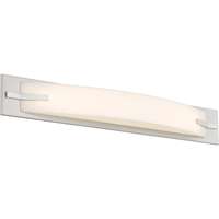 31" - LED - 3000K 26 Watt - 2,080 Lumens Brushed Nickel Finish White Acrylic Diffuser Nuvo Lighting