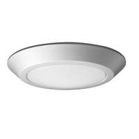 Brushed Nickel LED Disc Lights