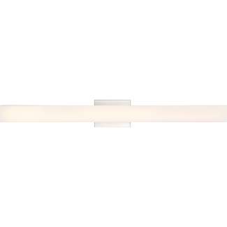 36" - LED - 3000K 39 Watt - 2,730 Lumens Brushed Nickel Finish White Acrylic Lens Nuvo Lighting