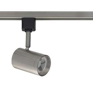 LED Track Head - 3000K 12 Watt - 1,000 Lumens 24 Degree - Dimmable Brushed Nickel Nuvo Lighting