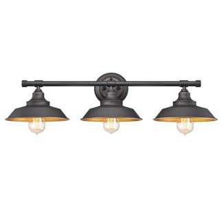 3Lt Wall ORB (MetBrnze Interior) w/Highlights