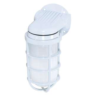 150 Watts Max Wall Mount - White Outdoor Utility Light Nuvo Lighting