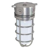 100 Watts Max Surface Mount Metallic Silver Outdoor Utility Light Nuvo Lighting