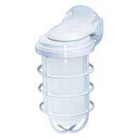 300 Watts Max Wall Mount - White Outdoor Utility Light Nuvo Lighting