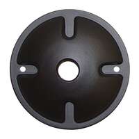 4.5" - 1 Light Dark Bronze Finish Die Cast Mounting Plate Nuvo Lighting