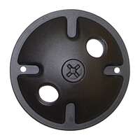 4.5" - 2 Light Dark Bronze Finish Die Cast Mounting Plate Nuvo Lighting