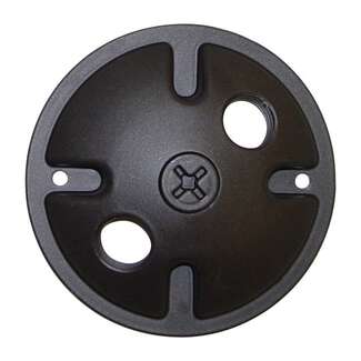 4.5" - 2 Light Dark Bronze Finish Die Cast Mounting Plate Nuvo Lighting