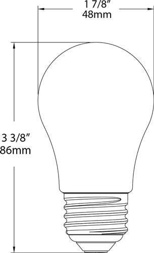 A15-5-E26-927-F-F Dimensions