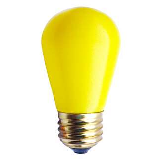 10 Watt - S14 Ceramic Yellow Finish 12,000 Hours H&amp;H Industries