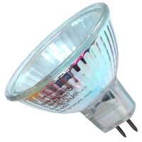 20W - 500 Candlepower MR16 - 36&#176; Flood Halogen - Clear - 12V 4,000 Hour - GU5.3 Base H&amp;H Industries