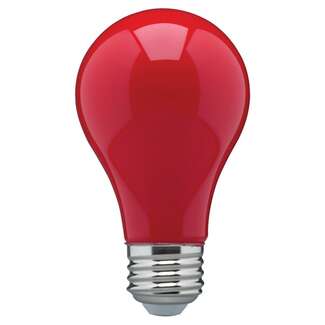 8 Watt - A19 LED Ceramic Red