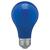 8 Watt - A19 LED Ceramic Blue