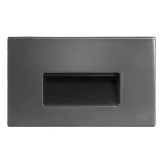 3 Watt - 120V 4000K - 83 CRI - LED Horizontal Steplight Bronze Surface Plate RAB Lighting