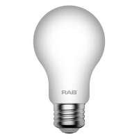 5 Watt - 450 Lumens 5000K - A19 Filament LED 90 CRI - Frosted - Dimmable RAB Lighting