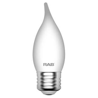 5 Watt - Medium Base 2700K - BA11 Filament LED 90 CRI - Frosted - Dimmable RAB Lighting