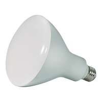 11.5 Watt - 940 Lumens 3000K - 103&amp;deg; Wide Flood 83 CRI - Dimmable BR40 LED - Damp Rated Satco Lighting