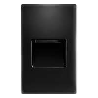 3 Watt - 120V 2700K - 80 CRI - LED Vertical Steplight Black Surface Plate RAB Lighting