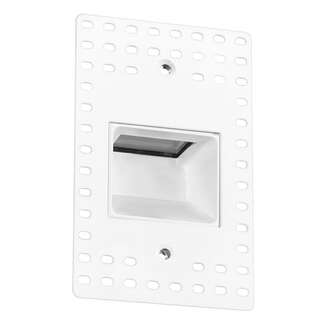 3 Watt - 120V 2700K - 80 CRI - LED Vertical Steplight Black Trimless Mount RAB Lighting