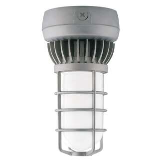 26 Watt - 1,401 Lumens 3000K - 100V-277V AC Ceiling Mount LED Vaporproof Fixture RAB Lighting
