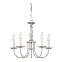 18&quot; - 5 Light - 60W Max Brushed Nickel Finish With Candlesticks Nuvo Lighting