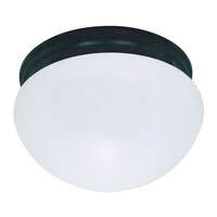 12&quot; - 2 Light - 60W Max Mahogany Bronze Finish Frosted Glass Nuvo Lighting