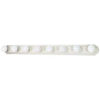 48&quot; - 8 Light - 100W Max Textured White Finish Nuvo Lighting