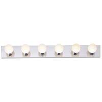36&quot; - 6 Light - 100W Max Polished Chrome Finish Nuvo Lighting