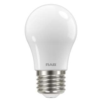 4 Watt - 450 Lumens 2700K - A15 Filament LED 80 CRI - Frosted - Dimmable RAB Lighting