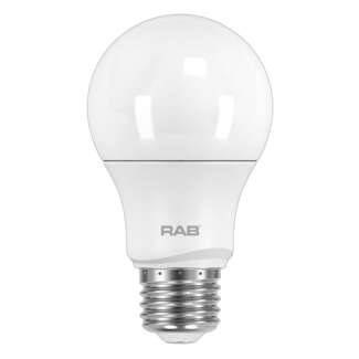 10 Watt - 800 Lumens 3500K - A19 LED 80 CRI - Dimmable RAB Lighting