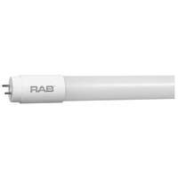 48&quot; T8 LED - 3000K 14.5 Watt - 1,800 lumens Direct Wire - Single Ended No Ballast - Dimmable RAB Lighting