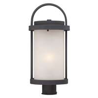 20" - LED - 3000K 10 Watt - 800 Lumens LED Lamp Included Textured Black Finish Nuvo Lighting