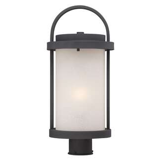 20" - LED - 3000K 10 Watt - 800 Lumens LED Lamp Included Textured Black Finish Nuvo Lighting