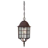 16" - 1 Light - 100W Max Old Bronze Finish Frosted Glass Nuvo Lighting