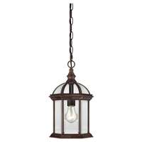 14" - 1 Light - 100W Max Old Bronze Finish Clear Beveled Glass Nuvo Lighting
