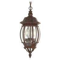 20" - 3 Light - 60W Max Old Bronze Finish Clear Beveled Glass Nuvo Lighting