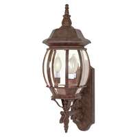 23" - 3 Light - 60W Max Old Bronze Finish Clear Beveled Glass Nuvo Lighting