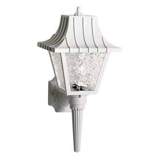 18" - 1 Light - 60W Max White Finish Textured Acrylic Panels Nuvo Lighting