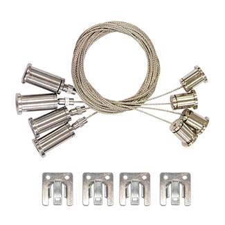 2X2 LED Backlit Flat Panel Suspension Kit